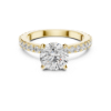 Picture of Round Solitaire Row - 1.10 Carat Solitaire Diamond Ring (1.60 CTW Diamonds)
