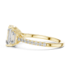Picture of The Trilogy Facade - 1.75 Carat Emerald Diamond Ring (2.55 CTW Diamonds)