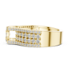 Picture of The Floral Citadel - 1 Carat Round Diamond Ring