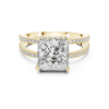 Picture of The Imperial Split - 2.50 Carat Princess Solitaire Diamond Ring (3 CTW Diamonds)
