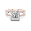 Picture of The Imperial Split - 2.50 Carat Princess Solitaire Diamond Ring (3 CTW Diamonds)