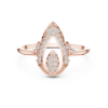 Picture of The Marquise Petal - Round Diamond Ring