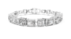 Picture of The Box-Set Grandeur - 13.50 Carat Radiant and Emerald Diamond Bracelet