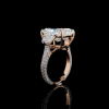 Picture of The Prism Trinity - 9 Carat Radiant Three-Stone Ring (11.80 CTW Diamonds)
