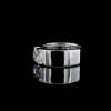 Picture of The Sovereign - 2 Carat Emerald Cut Diamond Men's Ring